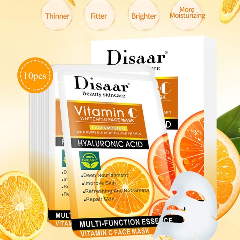 VitamC-HyaluroBoost™ Mascara Vitamina C y Acido Hialuronato