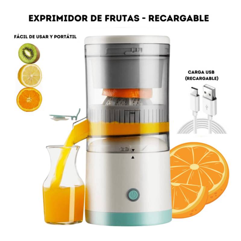 FreshPress™ - Exprimidor de Frutas Eléctrico USB