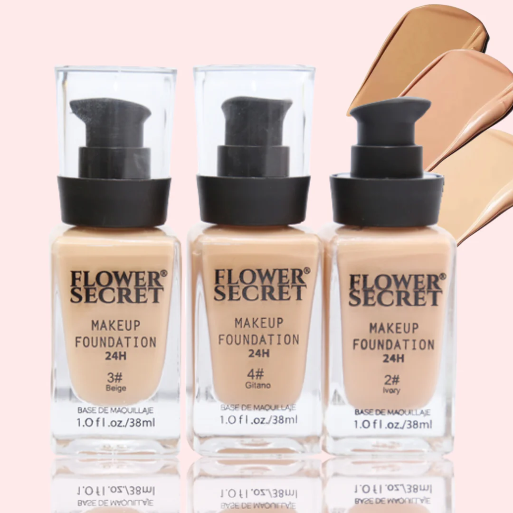 Secret Floral Cosmetics™ Maquillaje Liquida