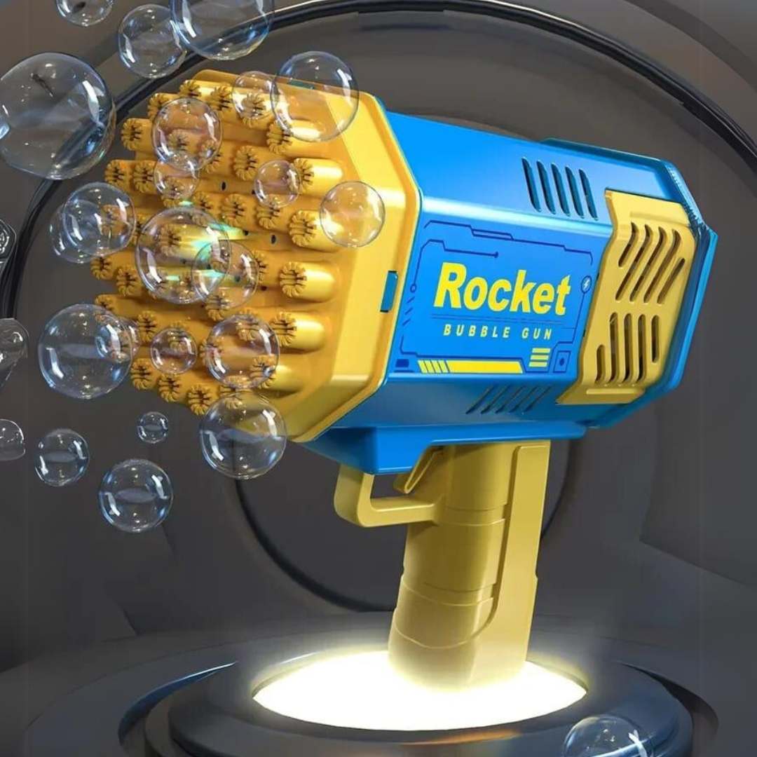 Rocket™ - Pistola de Máquina de Burbujas