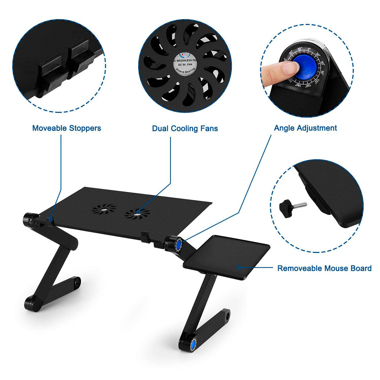 ErgoTable™ - Mesa Portátil para Notebook