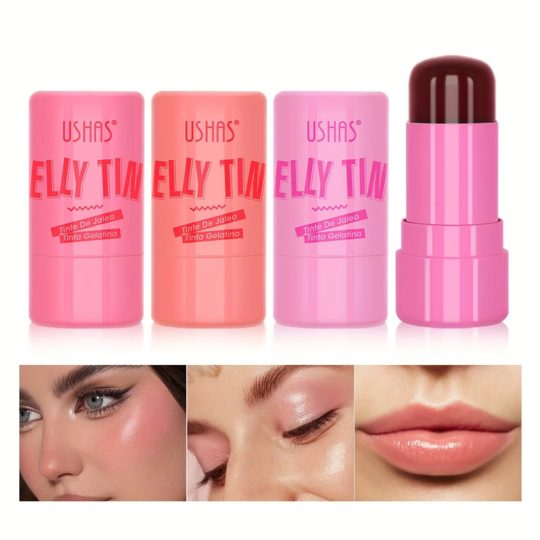 JellyTint™ - Tinta de Labios Rubor Hidratante y Duradero