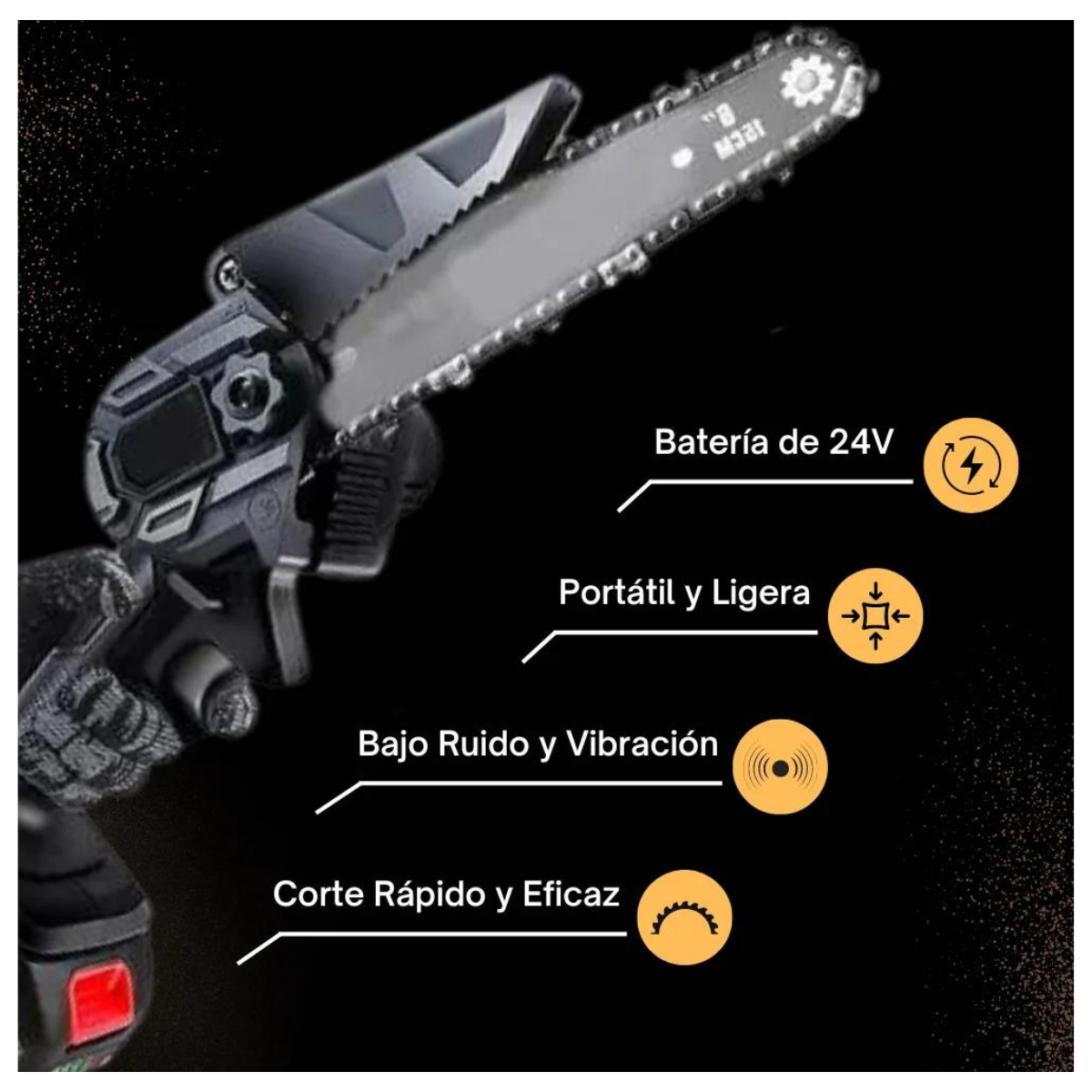 EcoCorte™ - Mini Motosierra Eléctrica